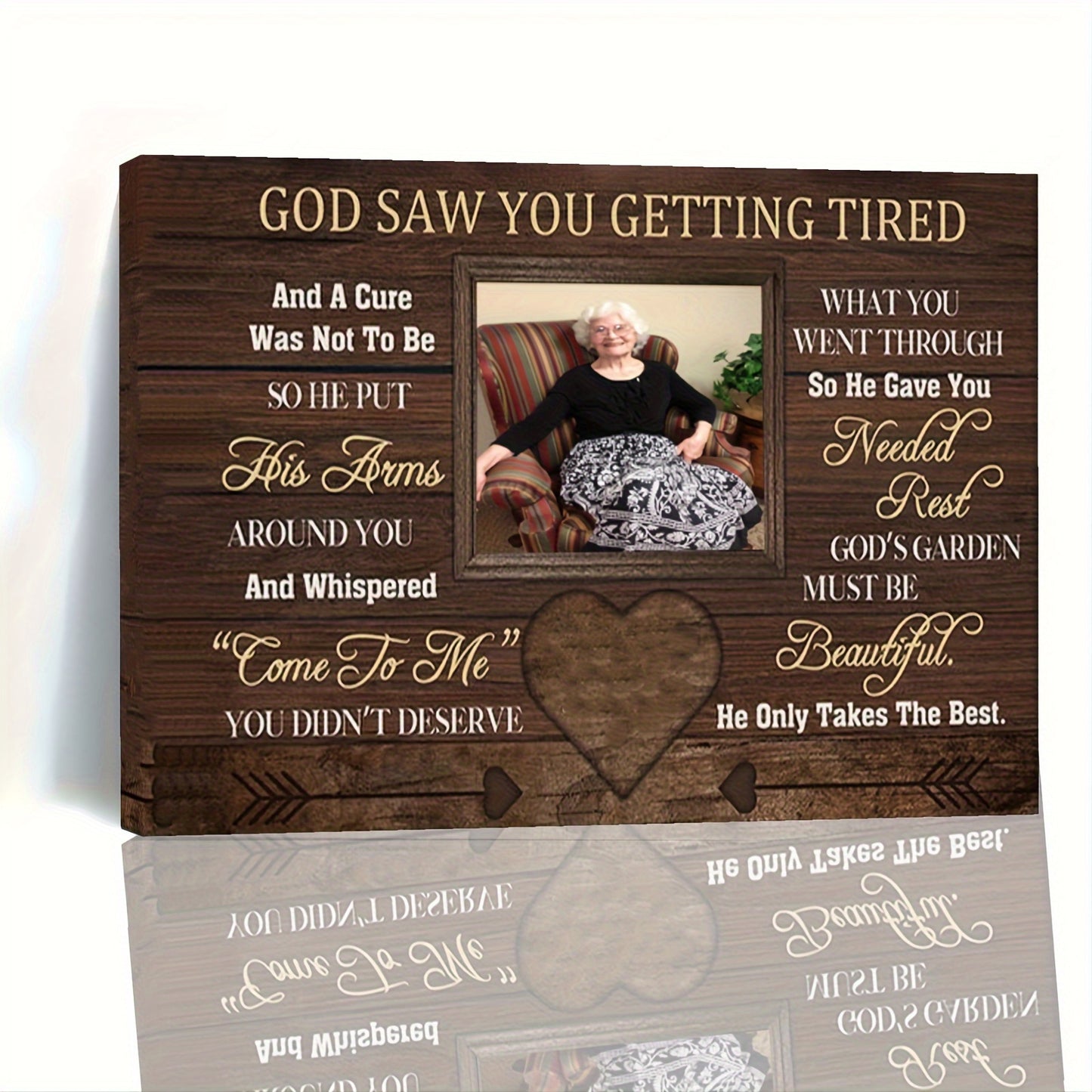 Memorial Tribute, Uplifting Quote Print