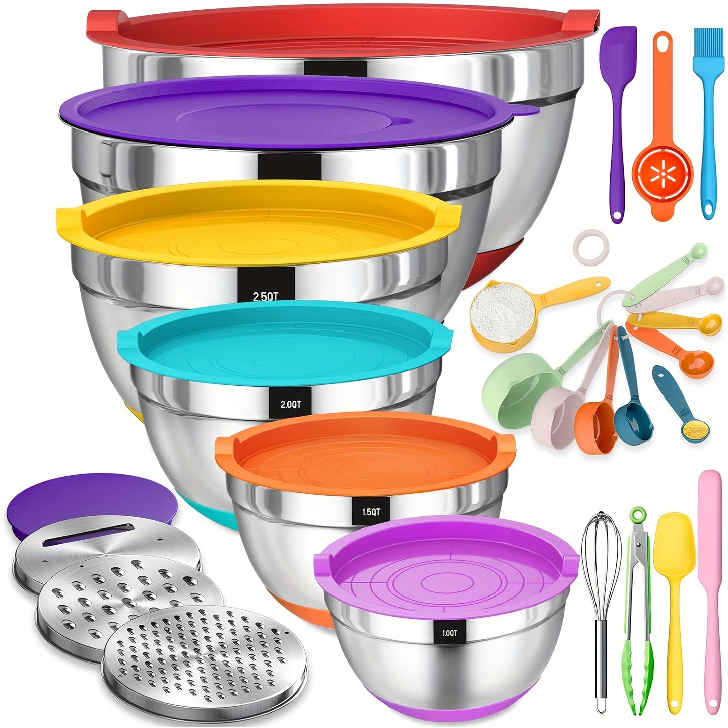 Mixing Bowls With Airtight Lids