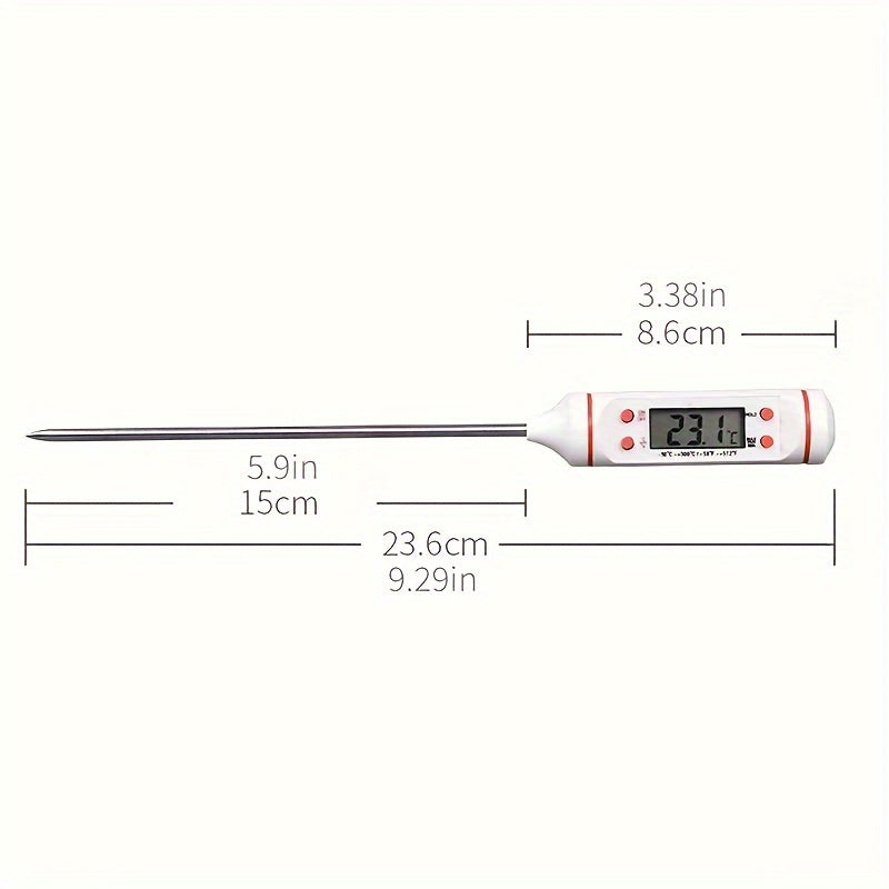 1pc Instant Read Digital Meat Thermometer