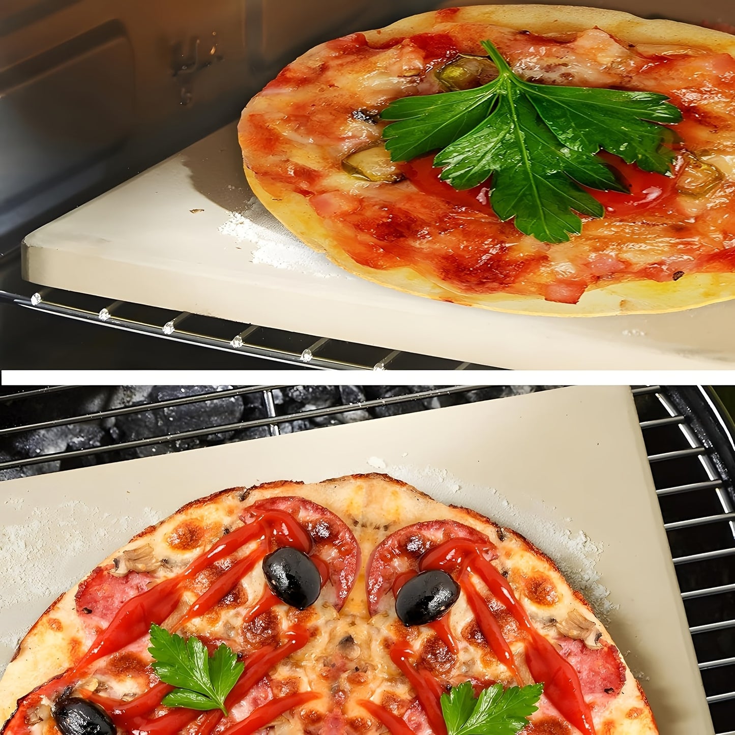 Pizza Stone,  For Oven And Grill