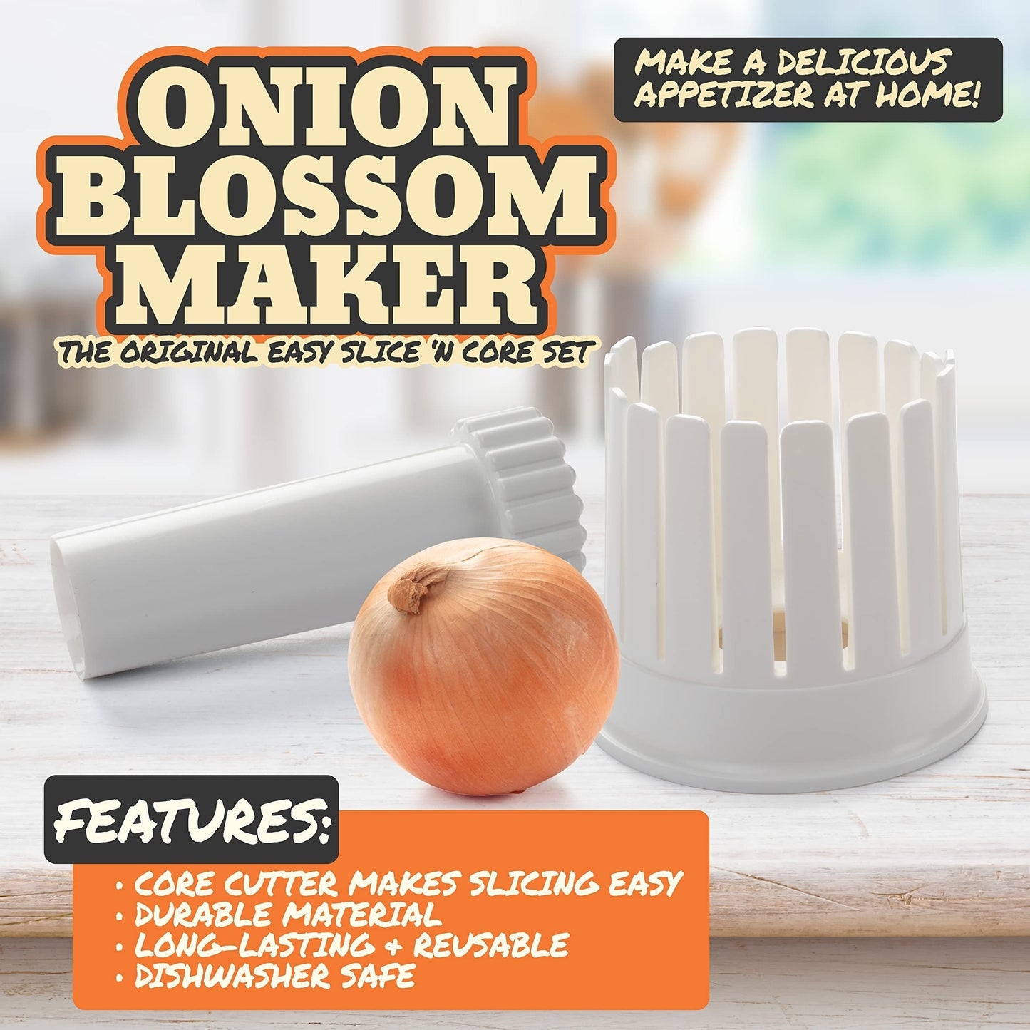 Onion Blossom Maker Durable Reusable Home Slicer Set