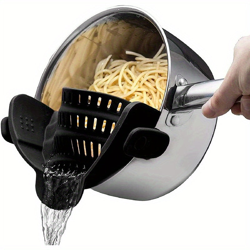 Silicone Clip-On Strainer Colander