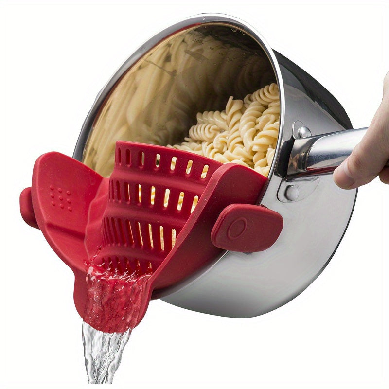 Silicone Clip-On Strainer Colander