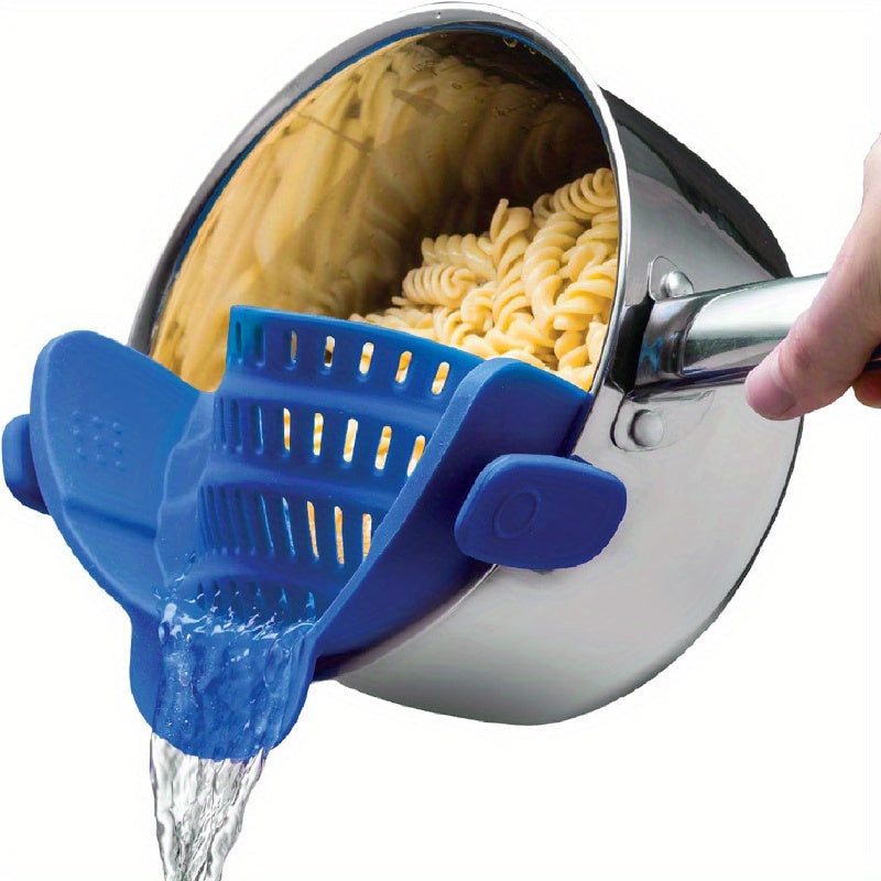 Silicone Clip-On Strainer Colander