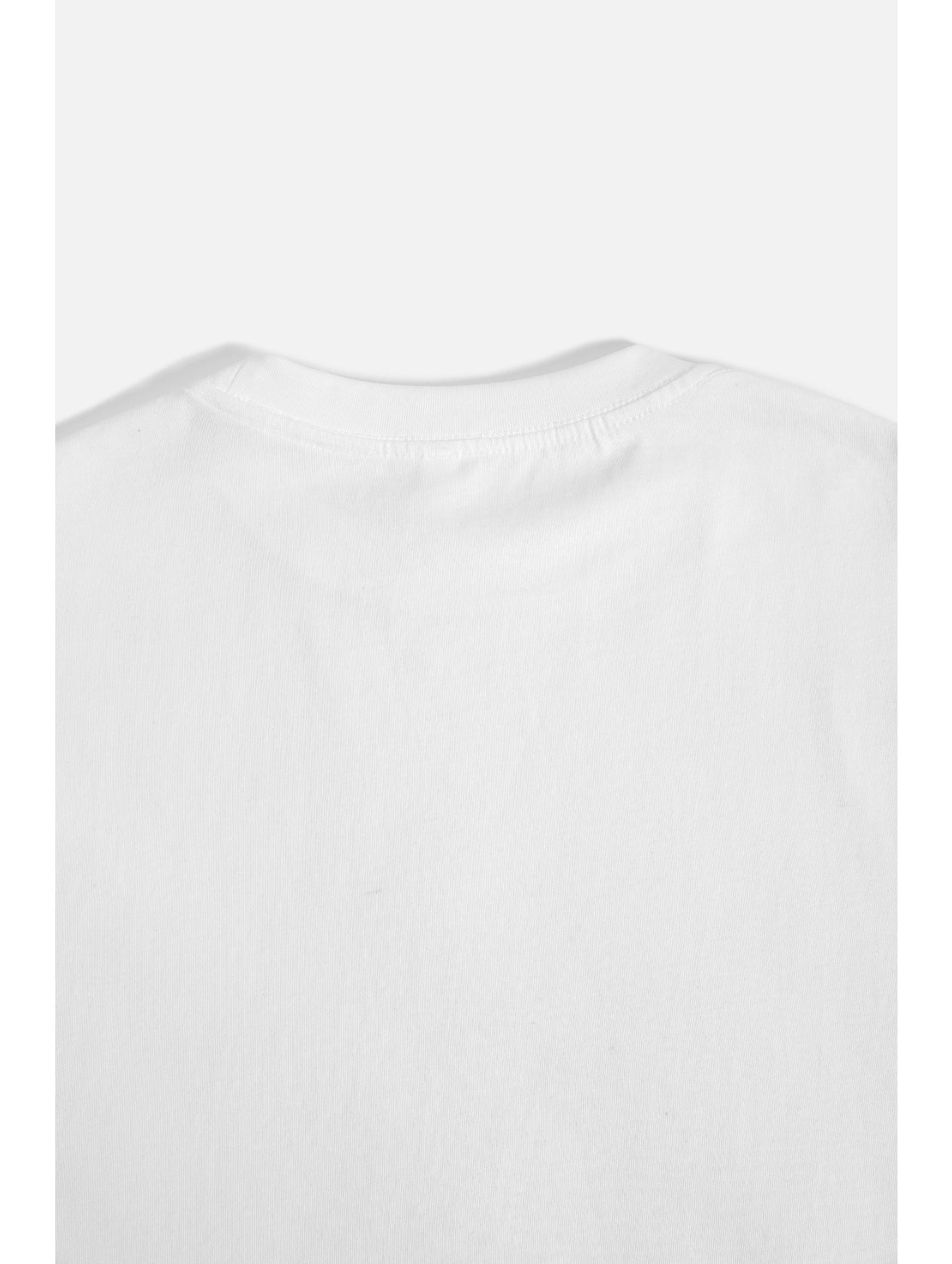 Regular Fit Summer Short-Sleeve Men's T-Shirt with NEVER GIVE UP Print