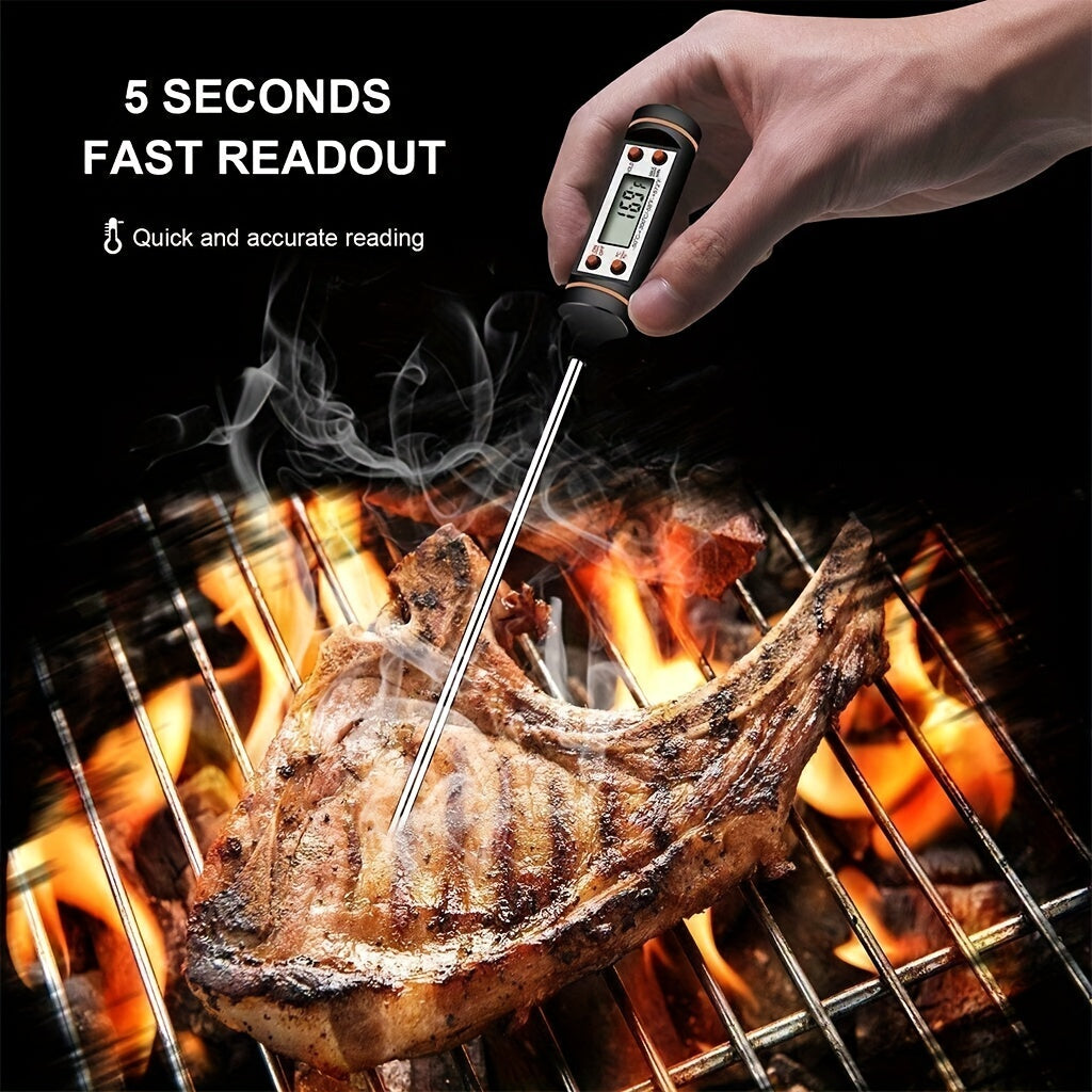 1pc Instant Read Digital Meat Thermometer