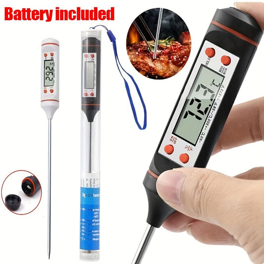 1pc Instant Read Digital Meat Thermometer