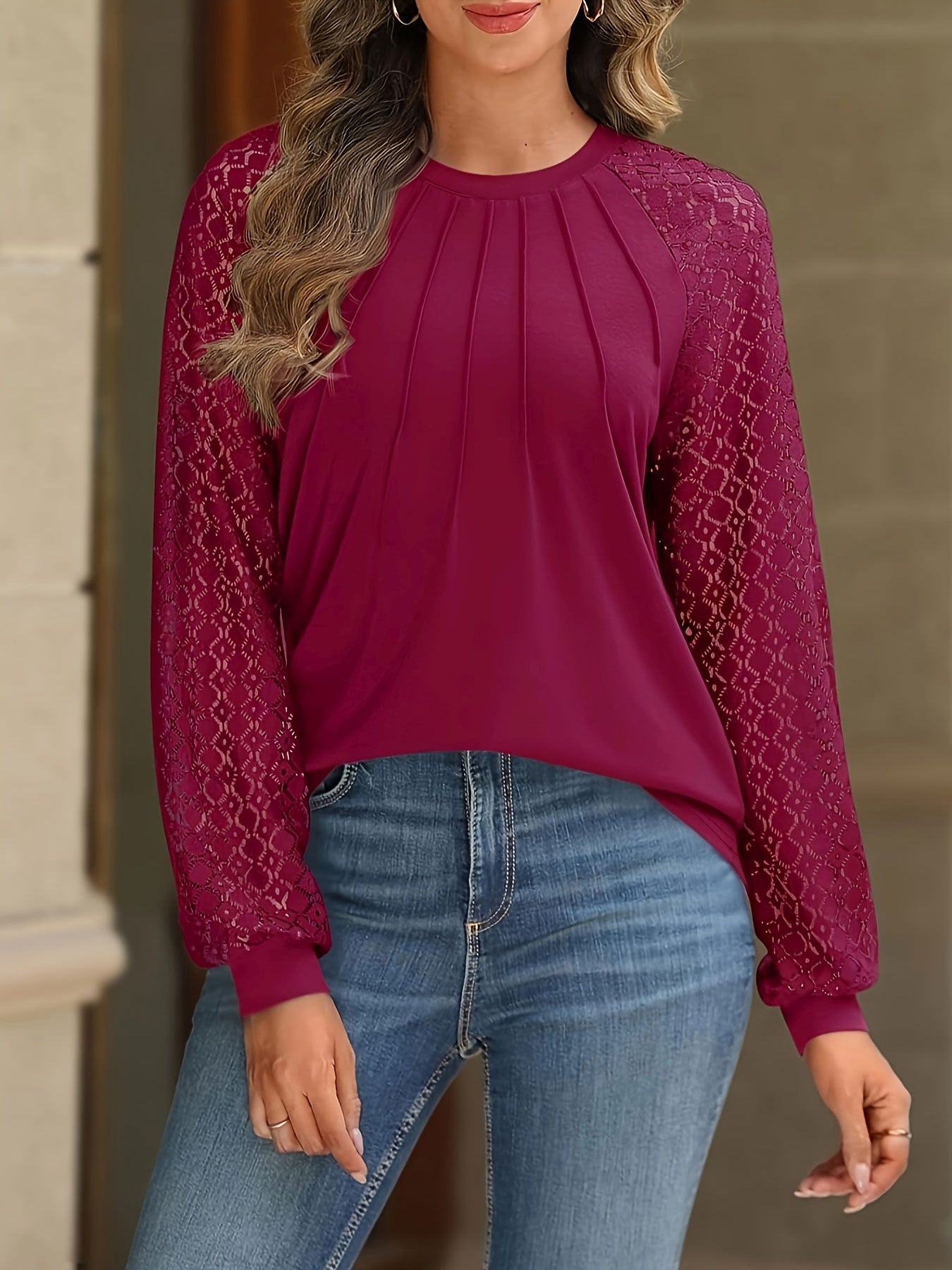 Women's Plus Size Casual Blouse -