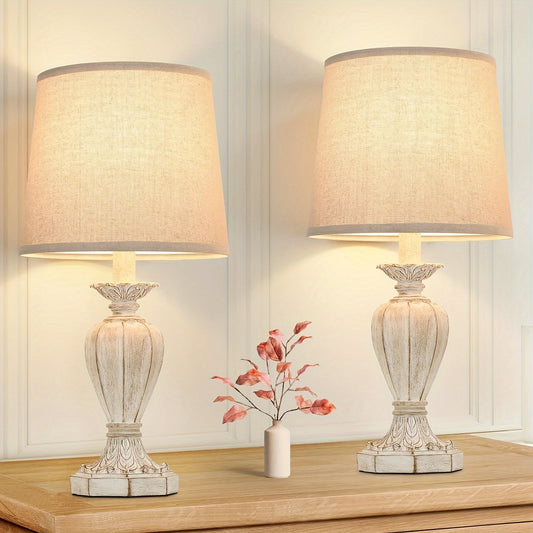 Set OF 2 19in Farmhouse Table Lamps