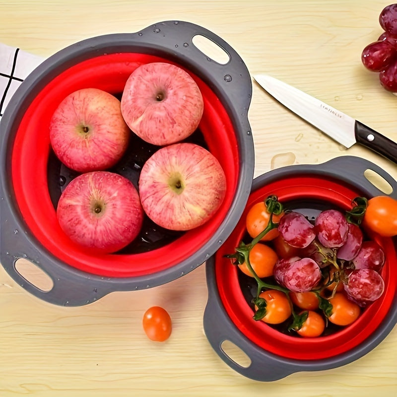 Collapsible Colander Set of 2 Silicone