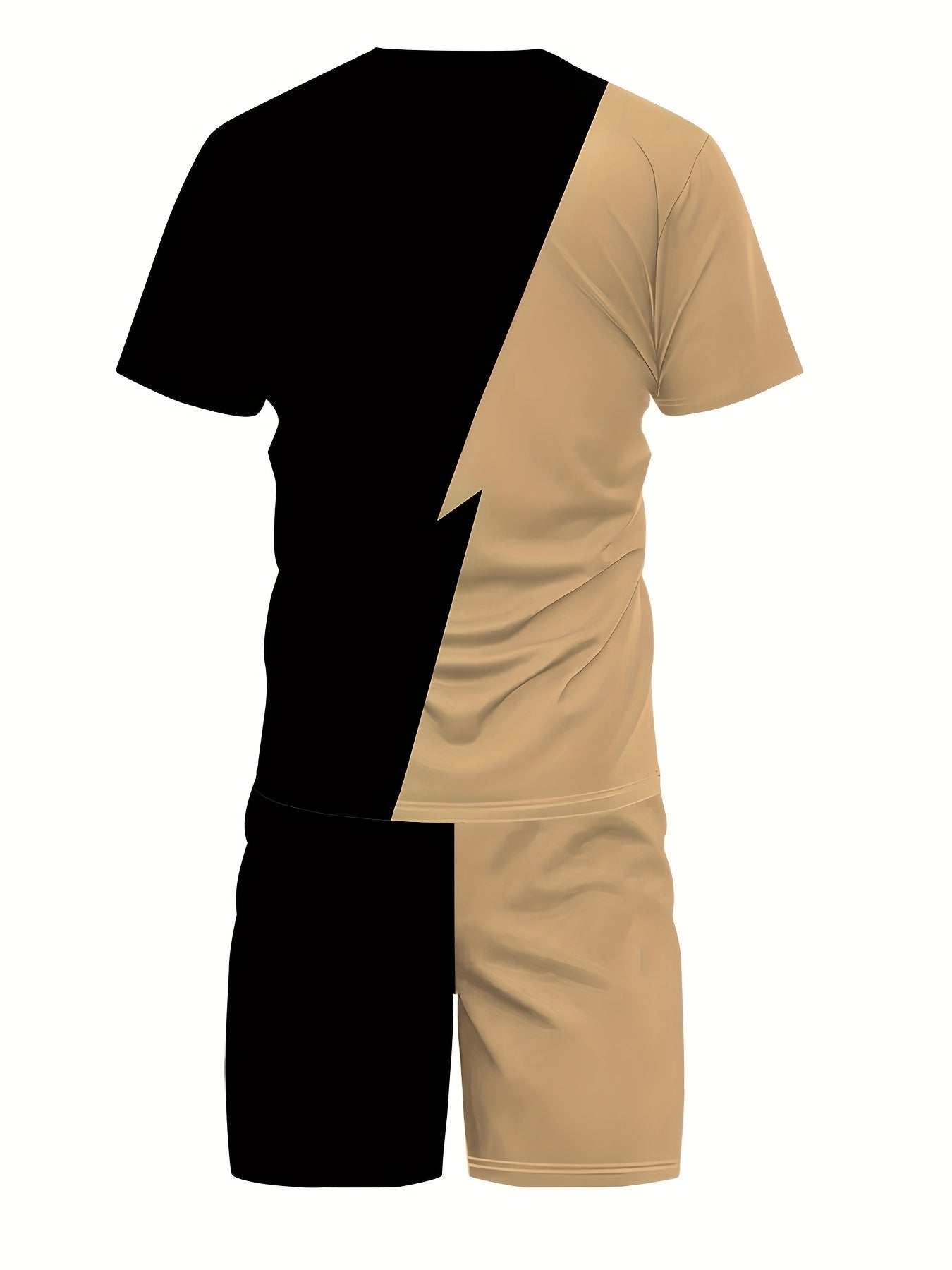 New Men's Summer Refreshing Breathable T-Shirt Set