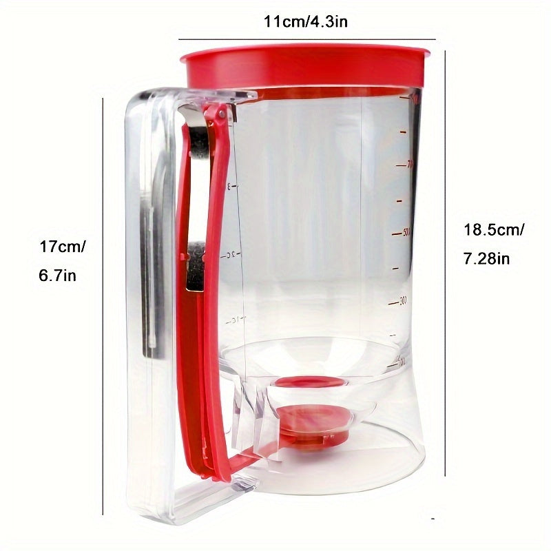 Crepe Batter Dispenser with Easy Pour Handle