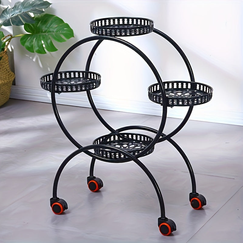 1pc Piece Of Iron Art Flower Rack