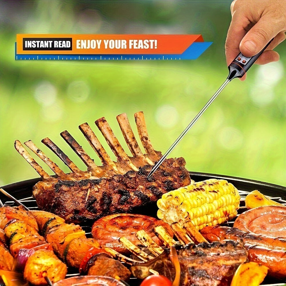 1pc Instant Read Digital Meat Thermometer