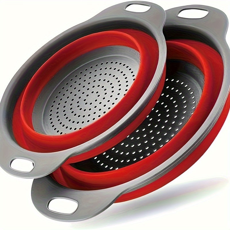 Collapsible Colander Set of 2 Silicone