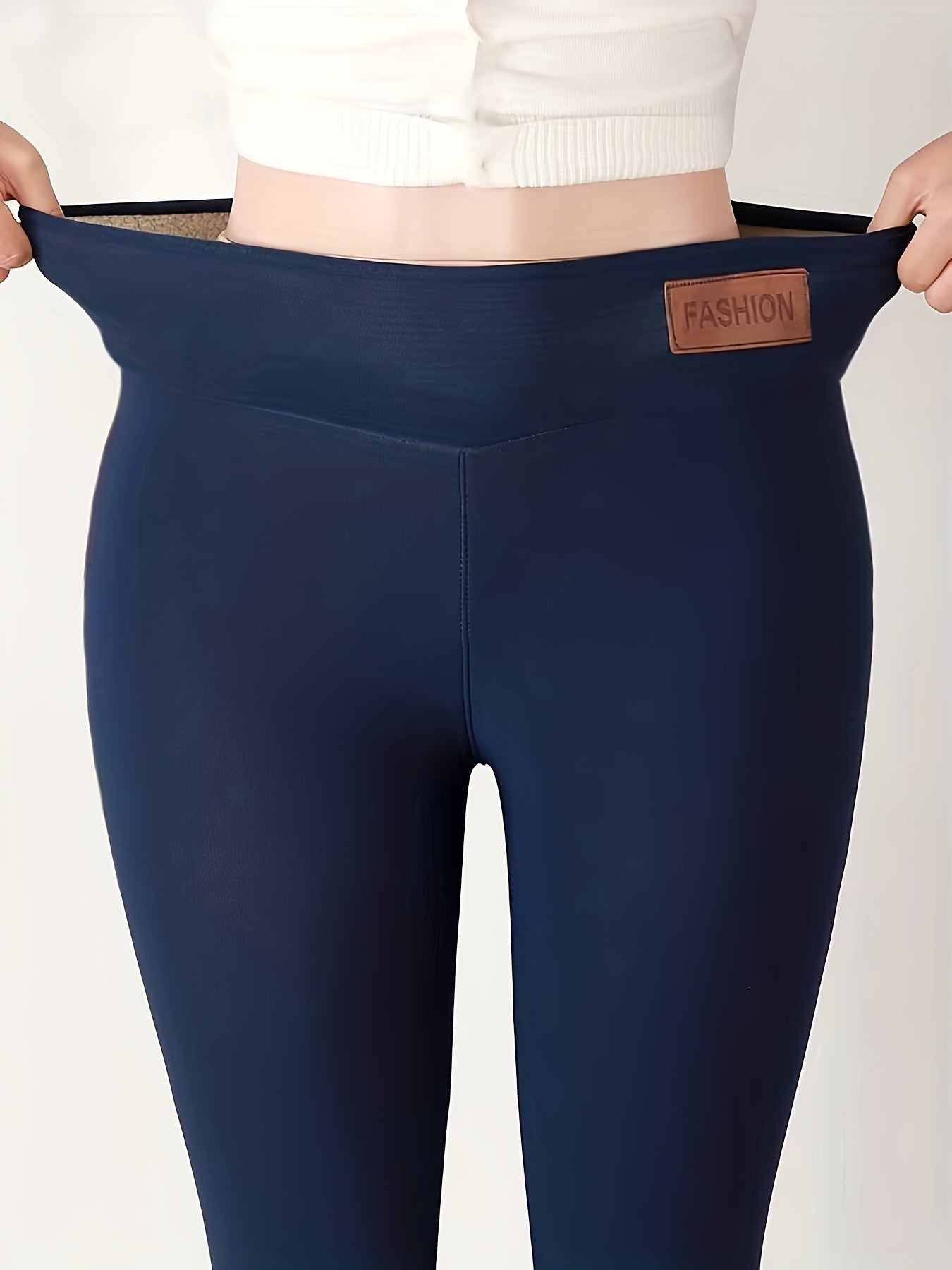 Ultra-Soft Plush-Lined High Waist Leggings