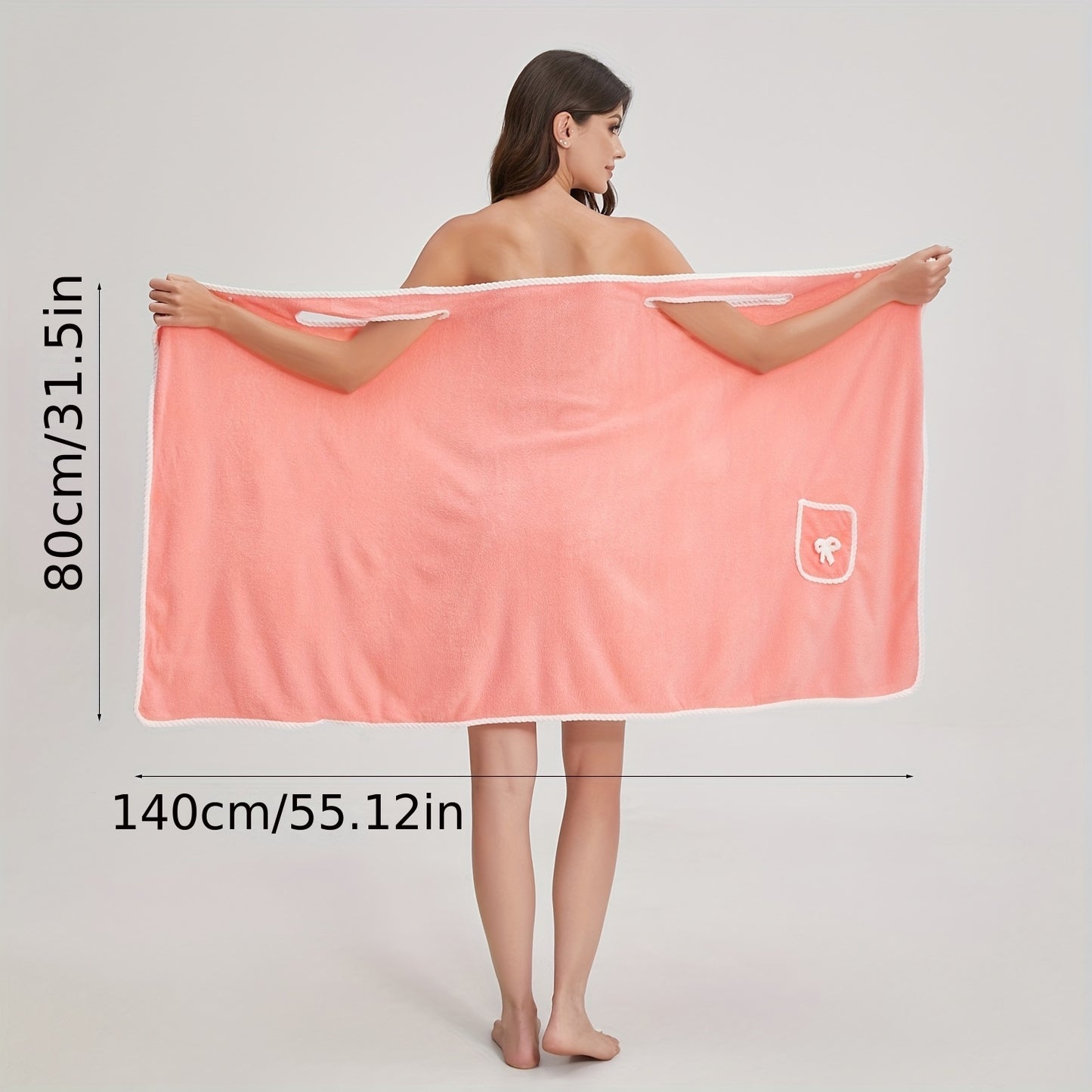 Wearable  Water Absorption Quick Drying Bath Towel