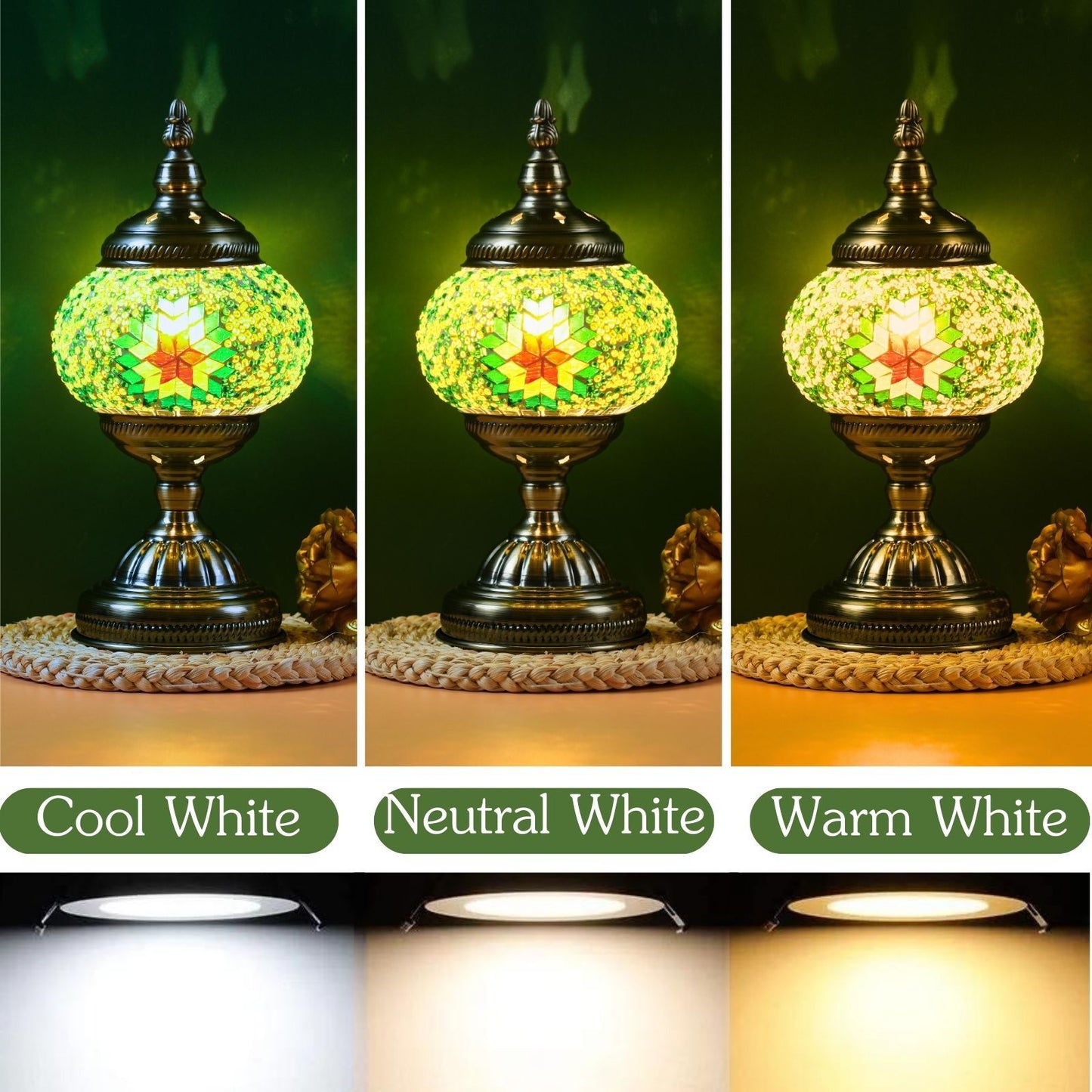 Turkish Mosaic Table Lamp